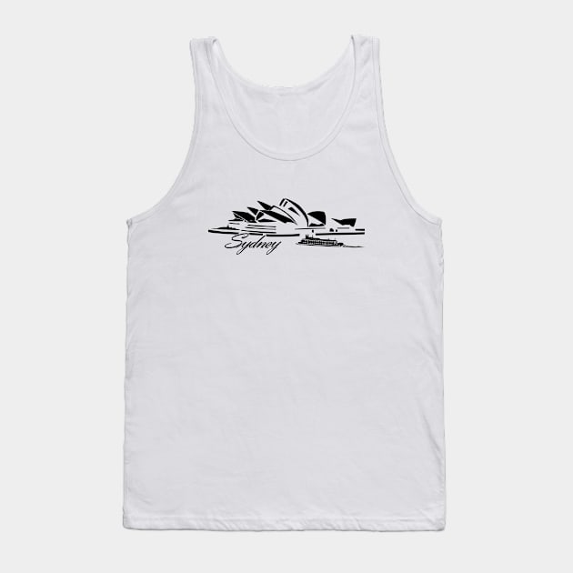 Sydney - Australia opera house Tank Top by momo1978